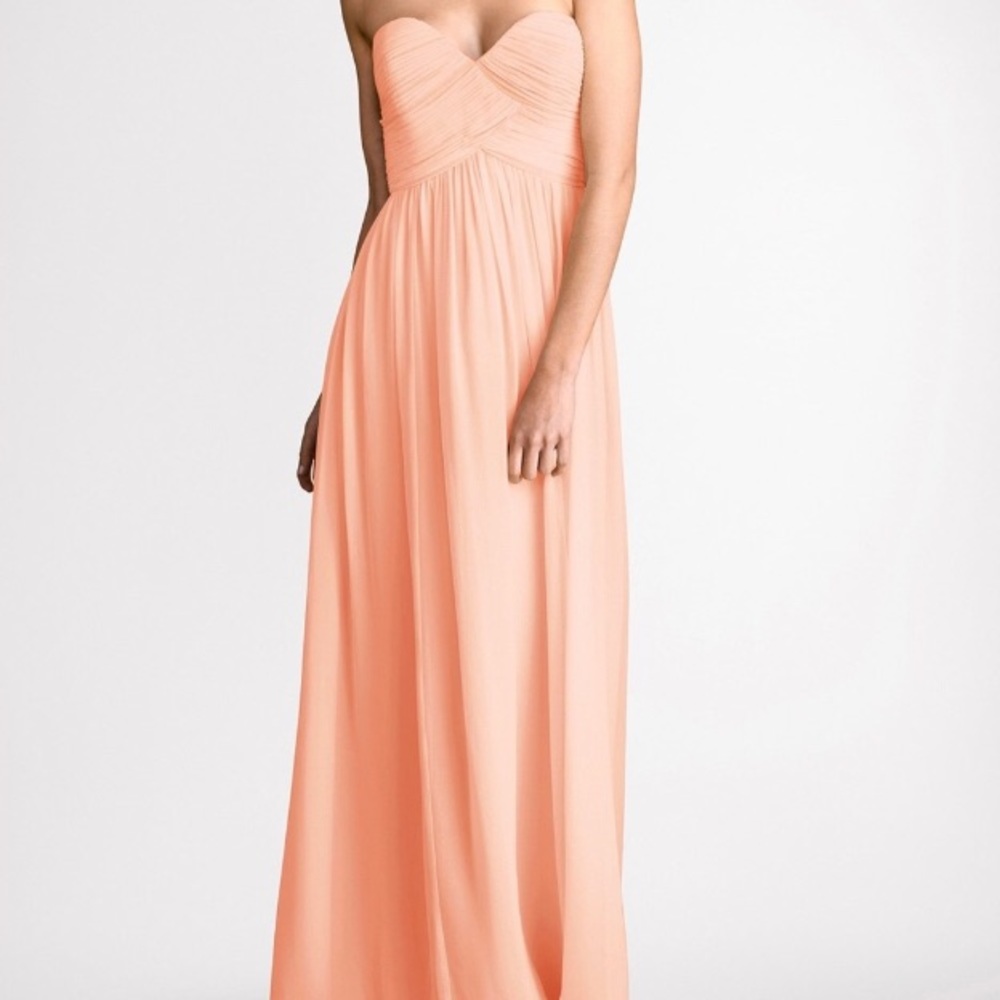 BNWT Donna Morgan Bridesmaid Dress in Peach Fuzz